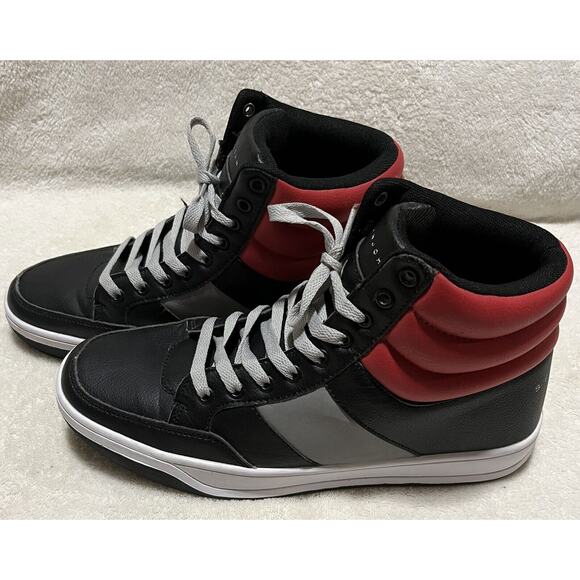 Sean John Hardliner Dagger Black Red Shoes Men’s 8.5 - Picture 1 of 5